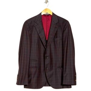 🎄NWT Brunello Cucinelli Check 4-Button Blazer